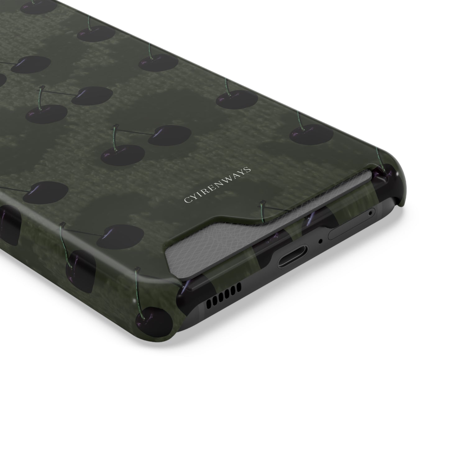 Black Cherri Cheetah (Magsafe Card Holder)