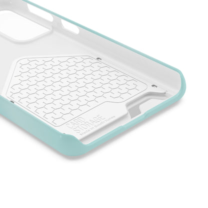 Aqua Heart (Magsafe-compatible Card Holder)