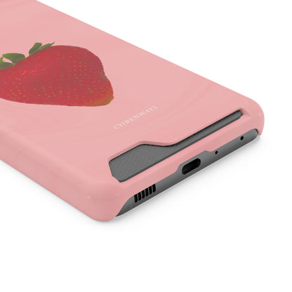 Strawberry Swirl (Magsafe-compatible Card Holder)