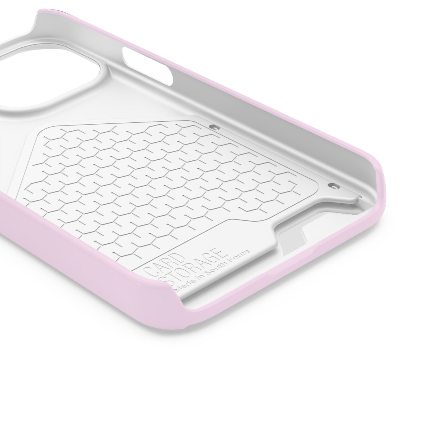 Pink Callistephus (Magsafe-compatible Card Holder)
