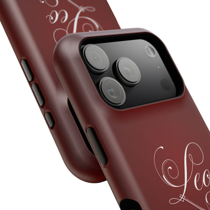 Leo's Burgundy (Armoured- Magsafe compatible)