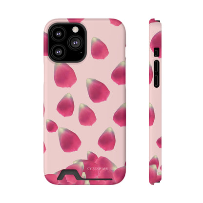 Falling Petals (Magsafe-compatible Card Holder)