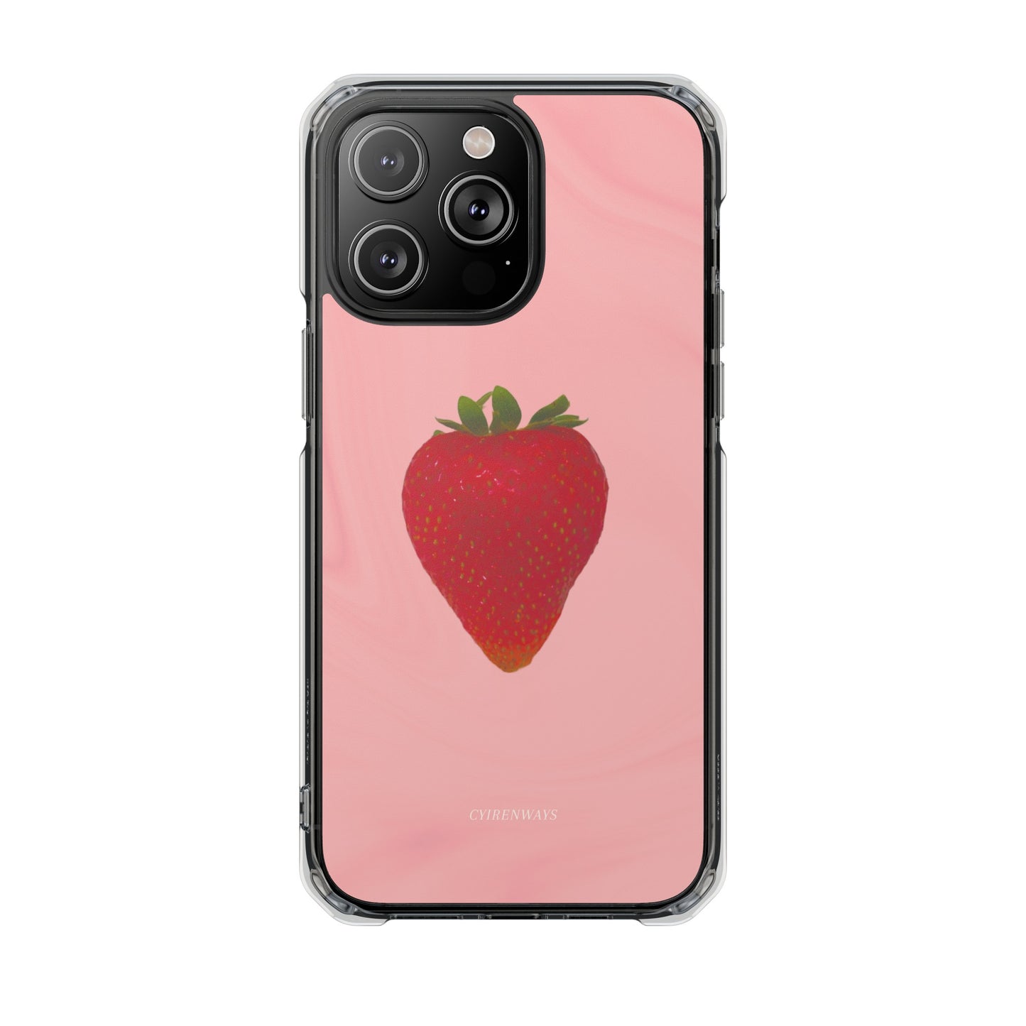 Strawberry Swirl (Impact-Clear Magsafe/Magnetic)