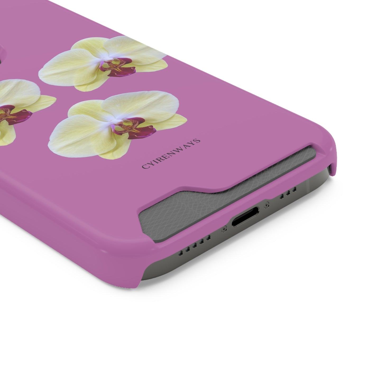 Hot Orchids (Magsafe-compatible Card Holder)