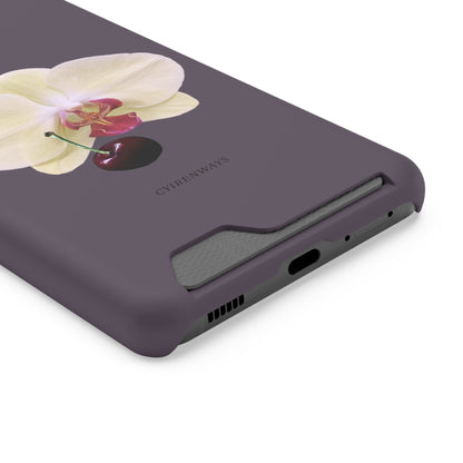 Cherry Orchids (Magsafe-compatible Card Holder)