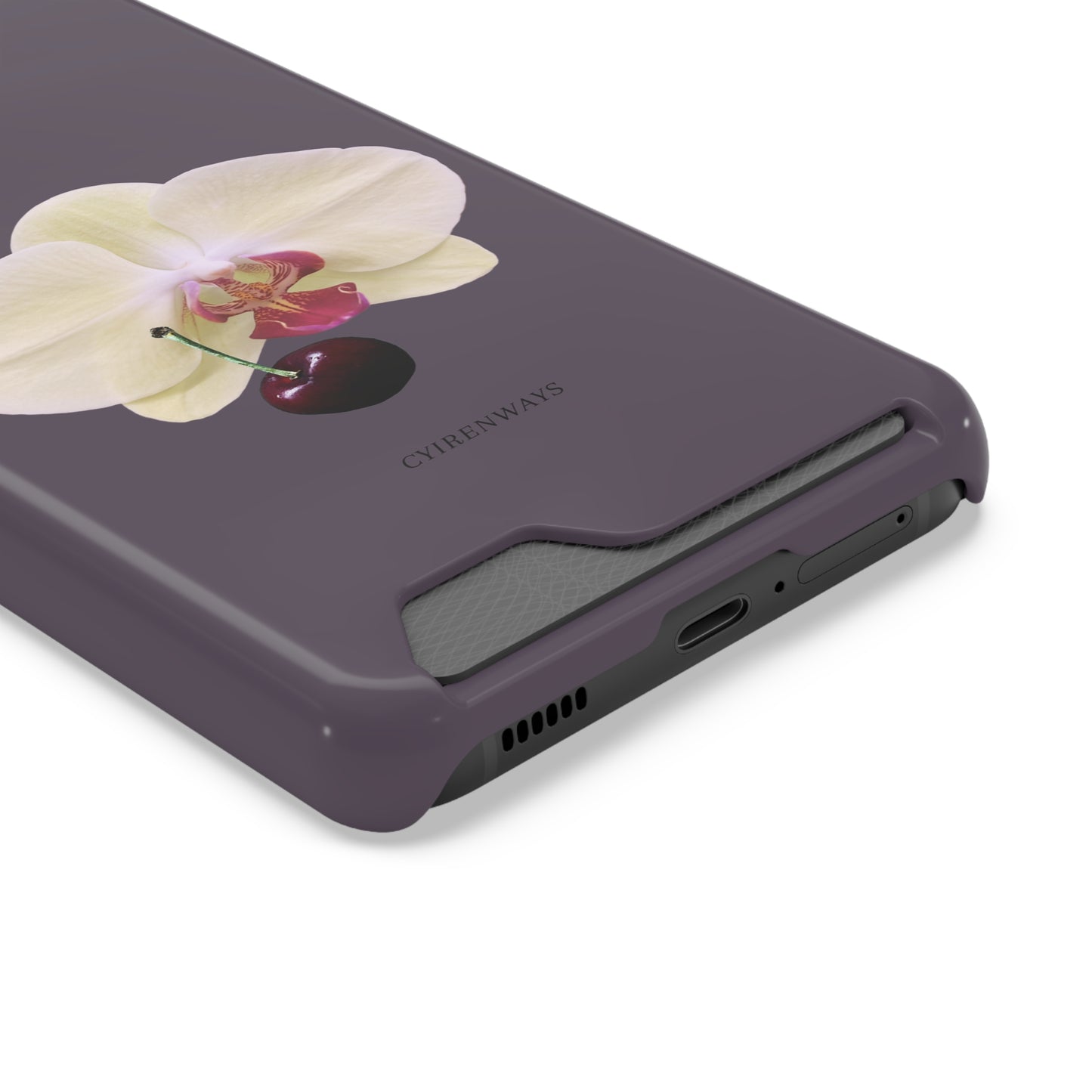 Cherry Orchids (Magsafe-compatible Card Holder)