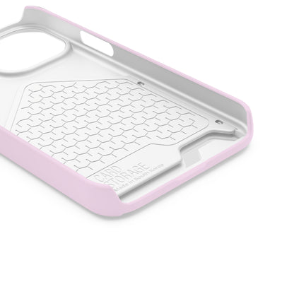 Pink Callistephus (Magsafe-compatible Card Holder)