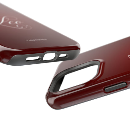 Leo's Burgundy (Armoured- Magsafe compatible)