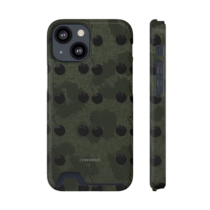 Black Cherri Cheetah (Magsafe Card Holder)