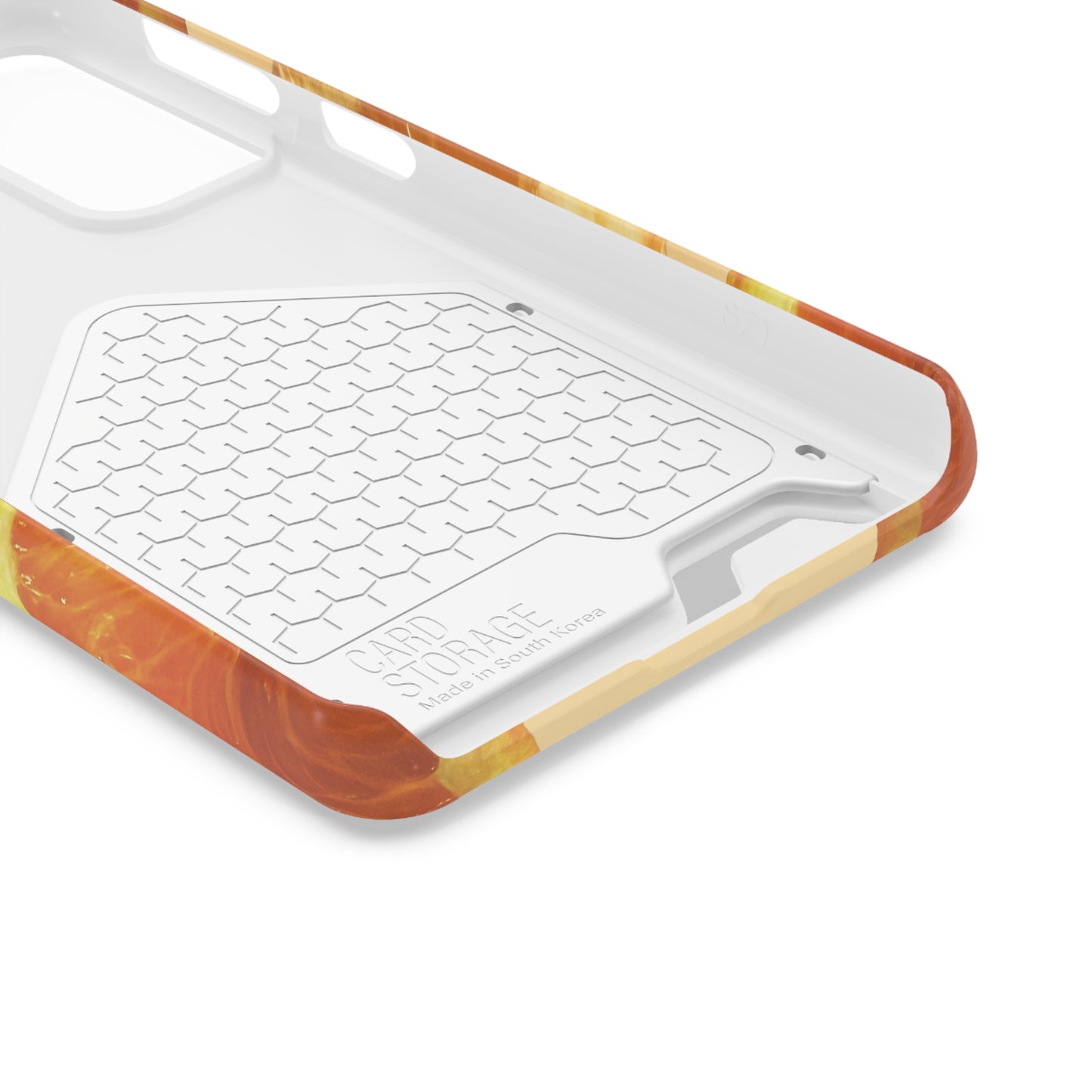 Sweet Orange (Magsafe-compatible Card Holder)